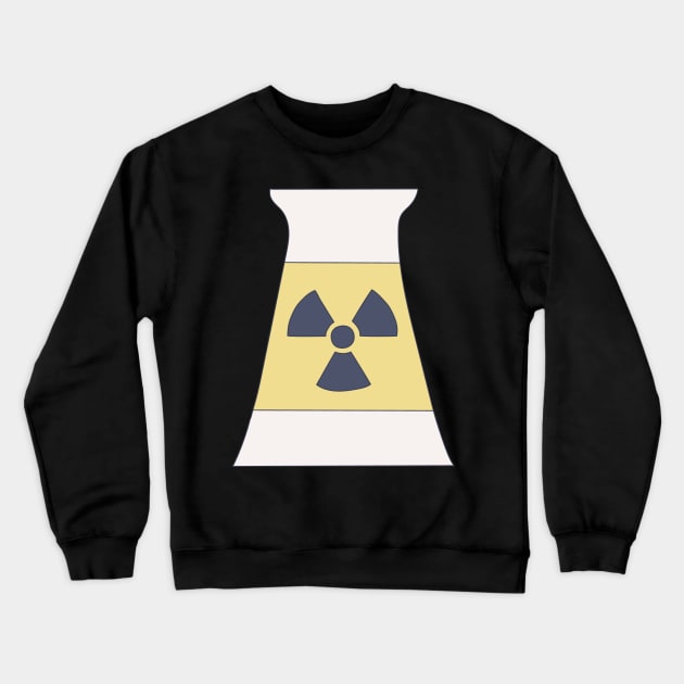 Nuclear Power - Thermal Power Station - Nuclear Reaction Crewneck Sweatshirt by DeWinnes